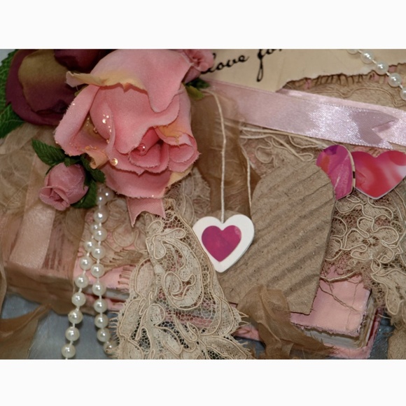 Book Of Love - Mixed Media Altered Book Sculpture by Kathy Morton Stanion - Picture 5 of 10